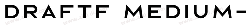 DraftF Medium字体转换
